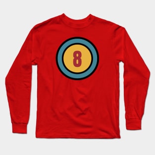 The Number 8 - eight - eighth Long Sleeve T-Shirt